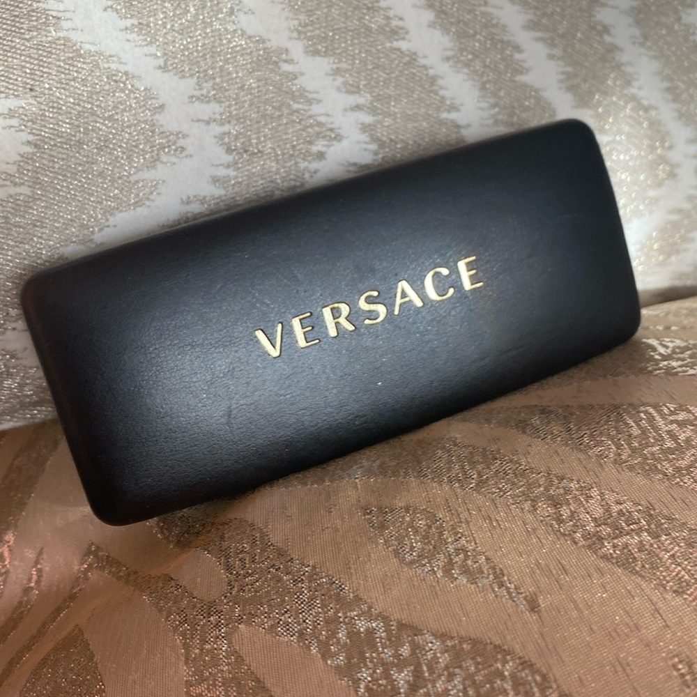 Versace Eye/Sunglass Case, Euc - image 1